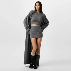 Jack Wills Relaxed Fit Long Sleeve Sweater in Grey