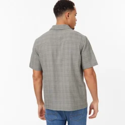 Jack Wills Short Sleeve Check Shirt in Green