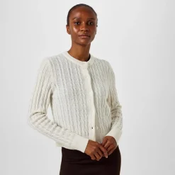 Jack Wills Tinsbury Crew Neck Long Sleeve Sweater in White