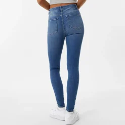 Jack Wills Toni Skinny High Rise Jeans in Blue