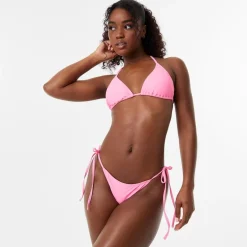 Jack Wills Triangle Bikini Top in Pink