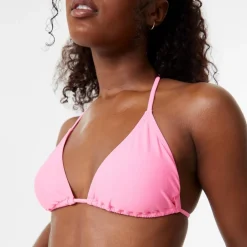Jack Wills Triangle Bikini Top in Pink