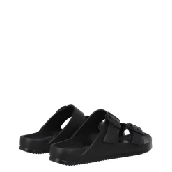 Jack Wills Two Strap Sandals in Black
