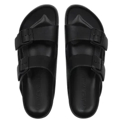 Jack Wills Two Strap Sandals in Black