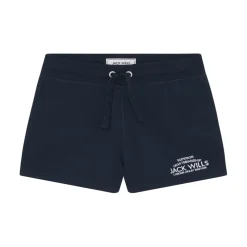 Jack Wills Wills Bea Fleece Girls Shorts in Blue