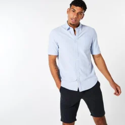 Jack Wills Wills Stableton Classic Oxford Shirt in Blue