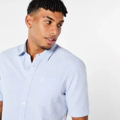 Jack Wills Wills Stableton Classic Oxford Shirt in Blue