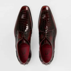 Jeffery West Jeffery Sopano Croc Sn52 in Brown