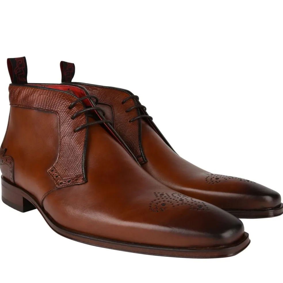 Jeffery West Scarface Chukka Boots in Brown