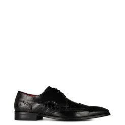 Jeffery West Scarface Leather Oxford Shoes in Black