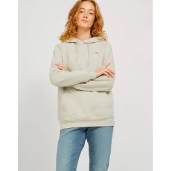 JJXX Hooded Long Sleeve Sweatshirt in Cream