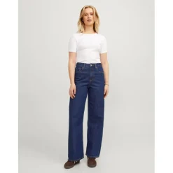 JJXX Tokyo Wide Leg Relaxed Fit Jean in Blue