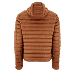 JOTT Nico Lightweight Puffer Jacket in Brown