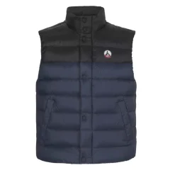 JOTT Thomas Two-Tone Winter Gilet in Navy