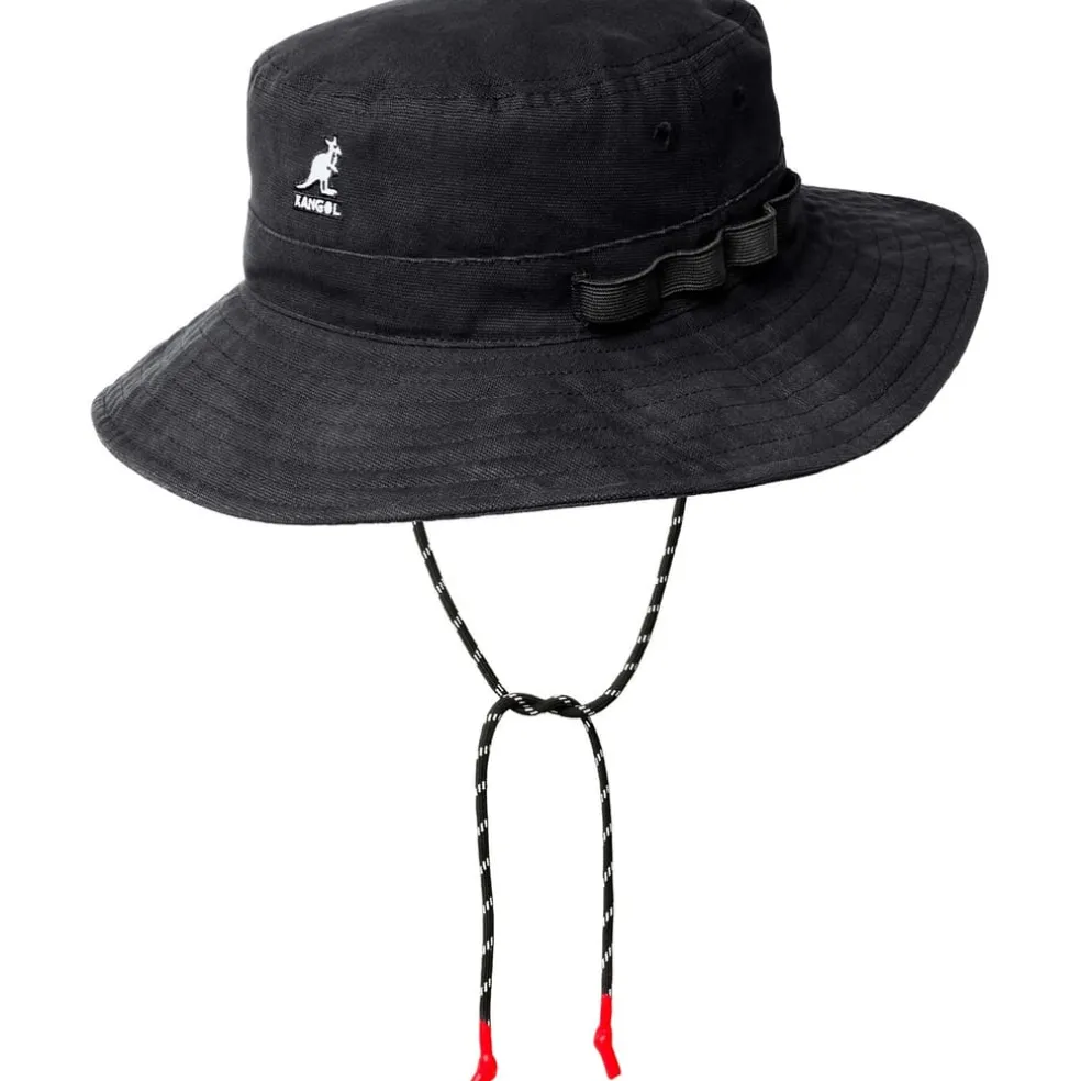 Kangol Cord Bucket in Black