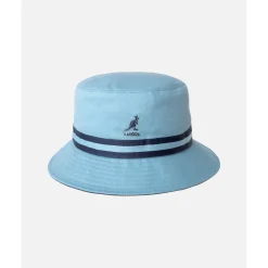 Kangol Stripe Bucket Hat in Blue