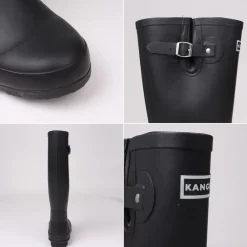 Kangol Tall Wellies in Black