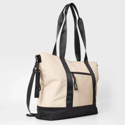 Kangol Weekend Tote with Detachable Strap in Beige