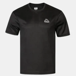 Kappa Mens Quick Dry T-Shirt in Black