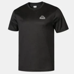Kappa Mens Quick Dry T-Shirt in Black