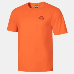 Kappa Mens Quick Dry T-Shirt in Orange