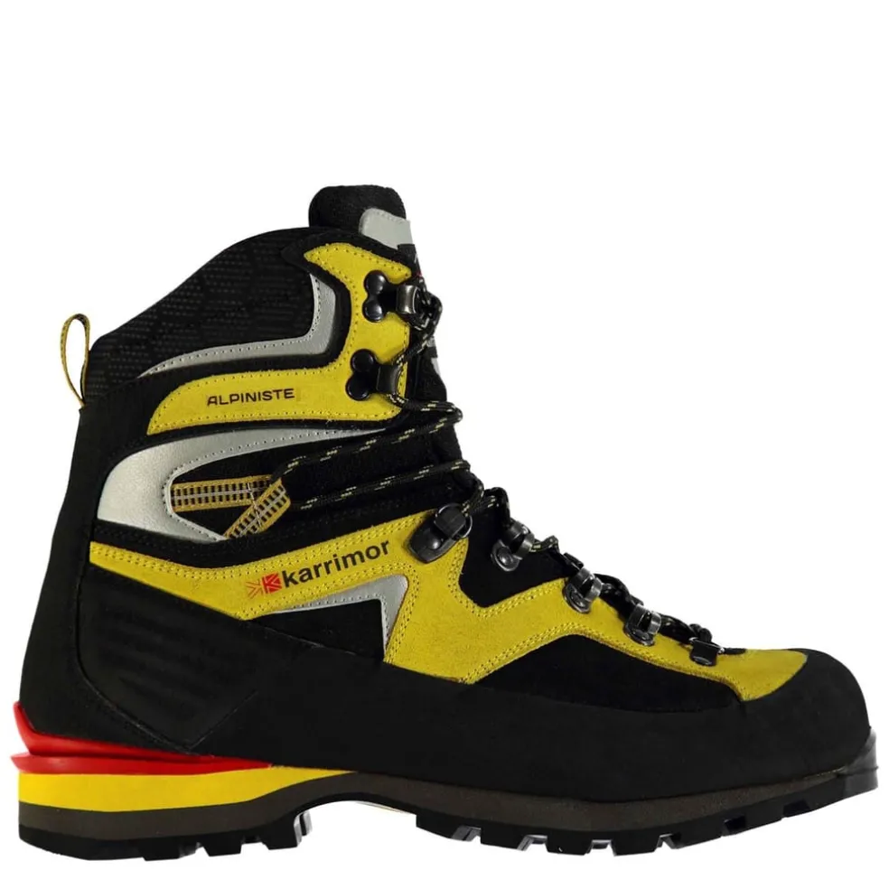 Karrimor Mens Alpiniste Mountain Boots in Black