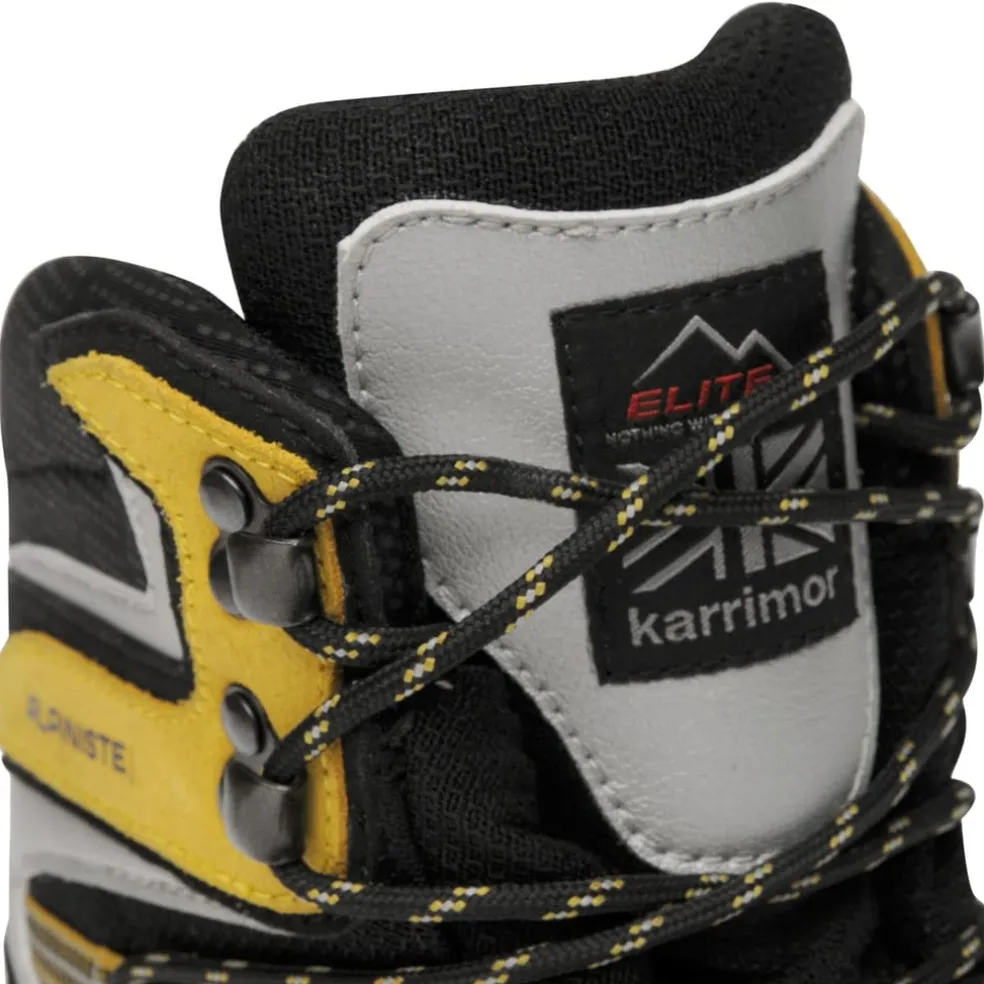 Karrimor Mens Alpiniste Mountain Boots in Black