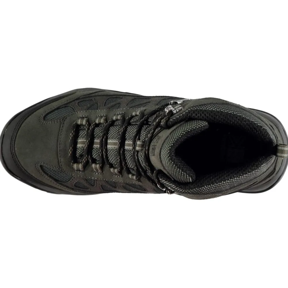 Karrimor Mens Aspen Mid Walking Boots in Grey