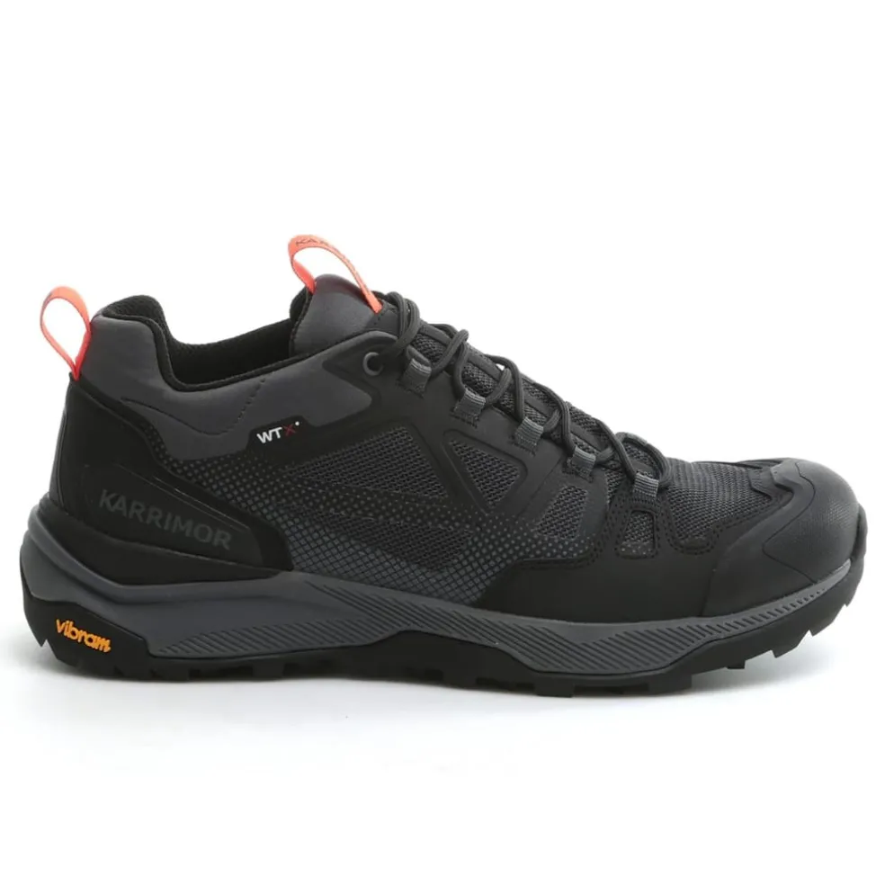 Karrimor Mens Helix Low Walking Shoes in Black