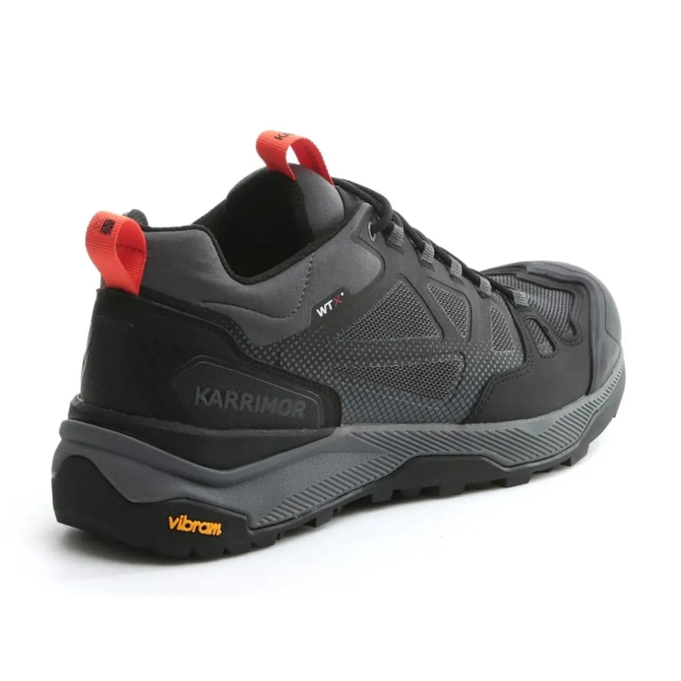 Karrimor Mens Helix Low Walking Shoes in Black