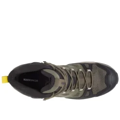 Karrimor Mens Helix Mid Walking Boots in Green