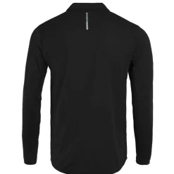 Karrimor Mens Long Sleeve Zip Top in Black