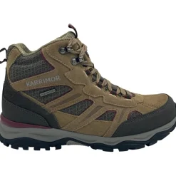 Karrimor Mount Mid Ladies Waterproof Walking Boots in Brown