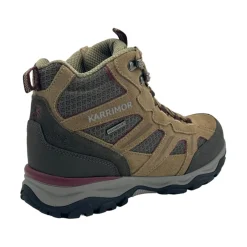 Karrimor Mount Mid Ladies Waterproof Walking Boots in Brown