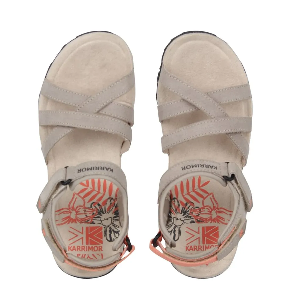 Karrimor Salina Leather Ladies Walking Sandals in Beige