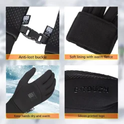 Karrimor Thermal Ladies Gloves in Black