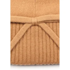 Kate Spade Bow Beanie in Brown