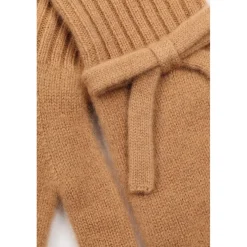 Kate Spade Bow Knit Glove in Brown