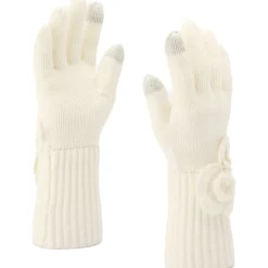 Kate Spade Pop Flwr Ap Glv in Cream