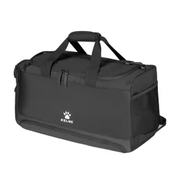 Kelme Travel Duffle Bag with Detachable Strap in Black