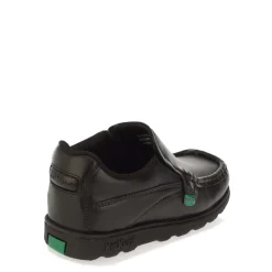 Kickers Children Boys Fragma Slip Shoe in Black