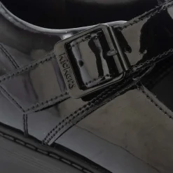 Kickers Junior Girls Finley T Bar Shoe in Black