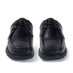 Kickers Mens Fragma Lace Shoes in Black