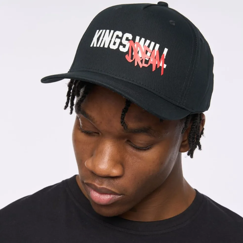 Kings Will Dream Tagged Baseball Cap in Black