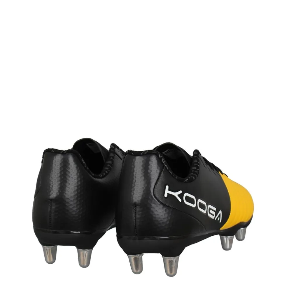 Kooga Power Sg Rugby Boots in Black