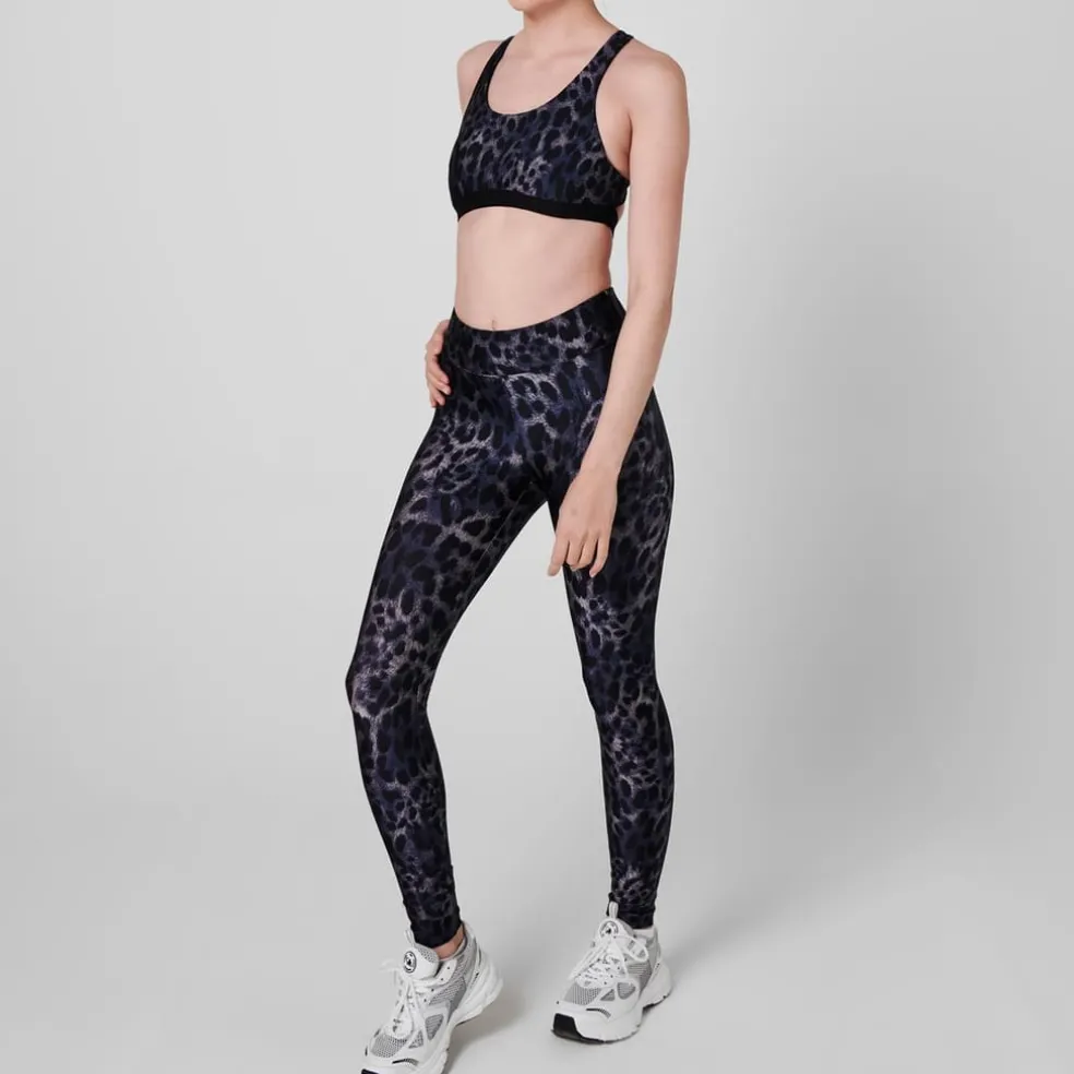 Koral Drive High Rise Leggings in Blue