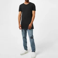 KSUBI Distressed Relaxed Fit Jeans in Blue