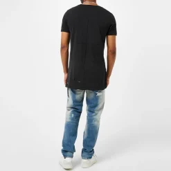 KSUBI Distressed Relaxed Fit Jeans in Blue