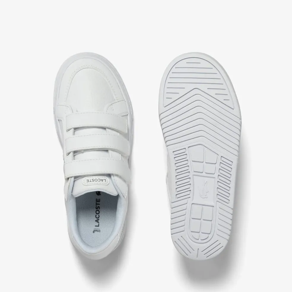 Lacoste Childrens L001 Trainers in White