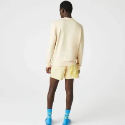 Lacoste Classic Fit Big Logo Sweatshirt in Yellow